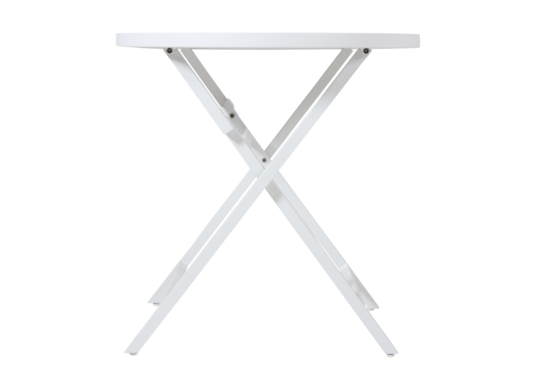 Brafab Wilkie Fällbord 72 cm Vit