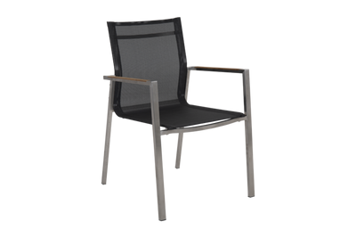 Brafab Naos Matstol Natur/Grå Teak