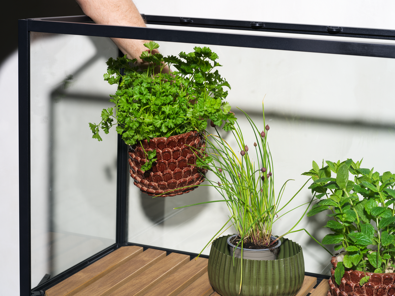 Brafab Grower Greens växtskåp hög svart