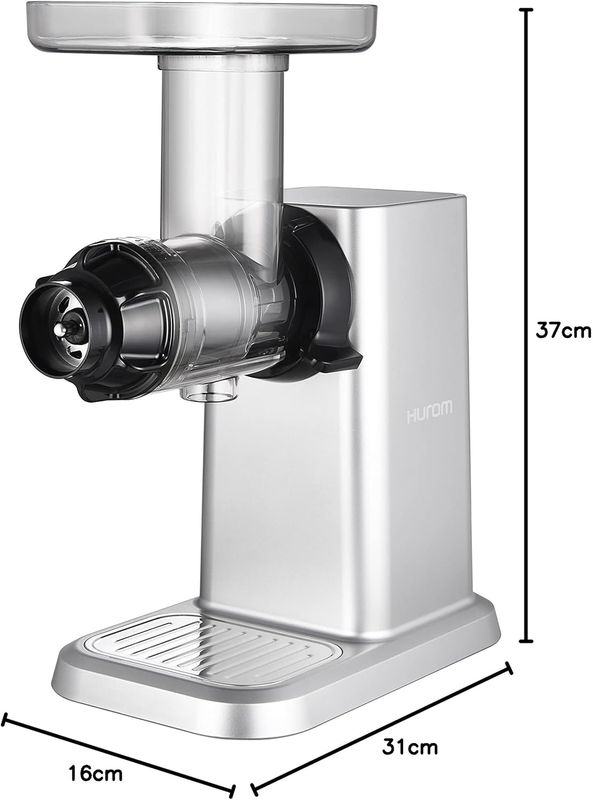 HUROM Juicepress 4-i-1 Silver
