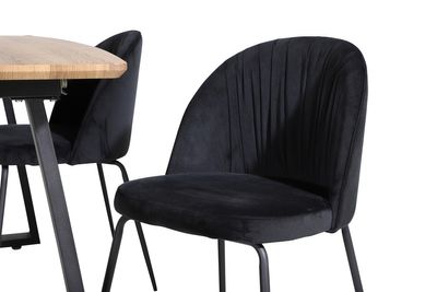 Venture Home Matgrupp Inca med stolarna Wrinkles