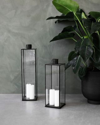 House Doctor Narrow Lykta Mörk Antik Dark