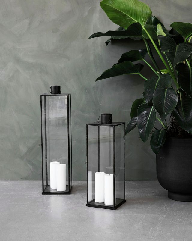 House Doctor Narrow Lykta Mörk Antik Dark