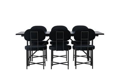 Venture Home Matgrupp Astrid med stolarna Stella