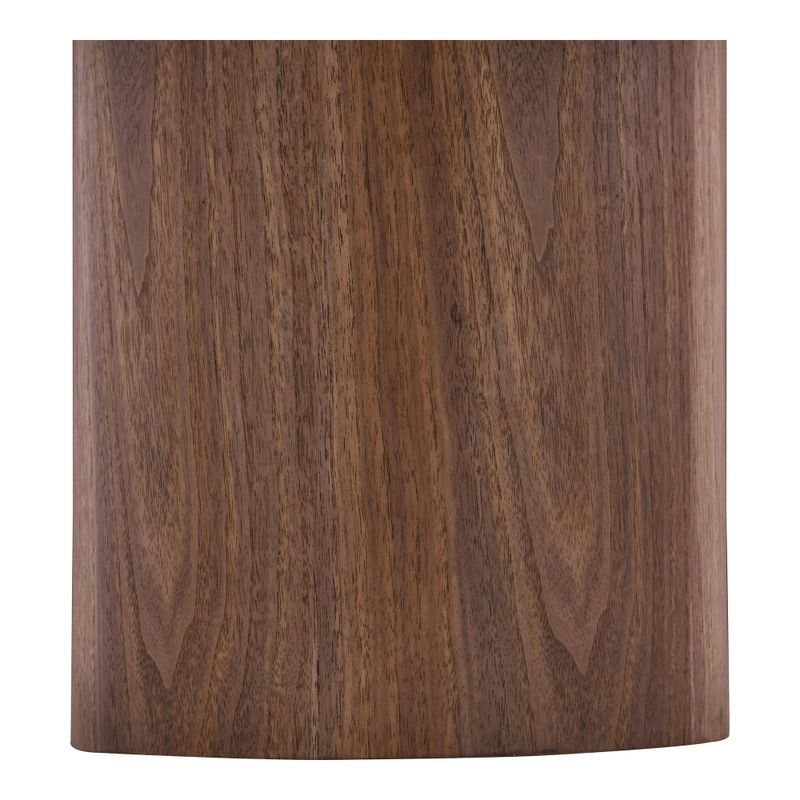 House Nordic Noli Soffbord Vit/Mörkbrun 60x60x42 cm