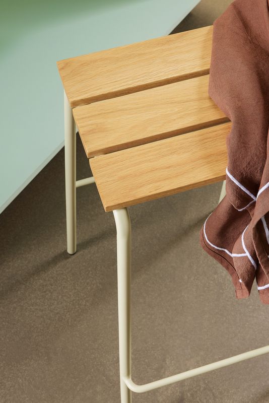 Hübsch Stilt Barstol Sand 45x38xh76cm