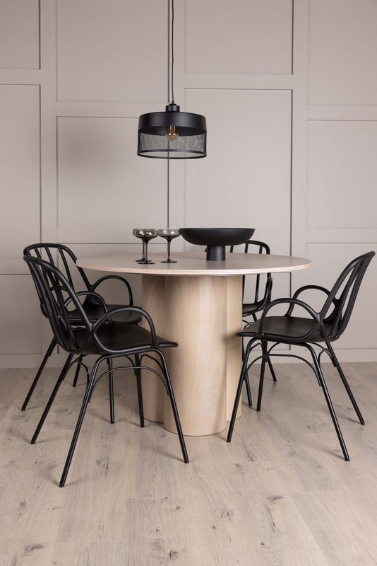 Venture Home Matgrupp Olivia med stolarna Dyrön