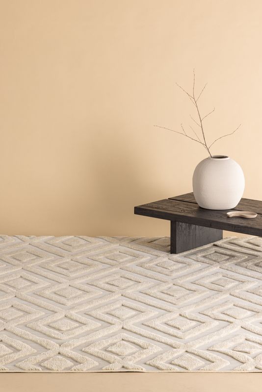 Venture Home Pia Matta - Rektangulär i Beige