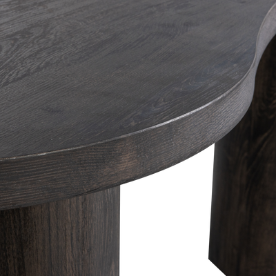 WOOOD MAAN Organiskt Sidobord Mörkbrun