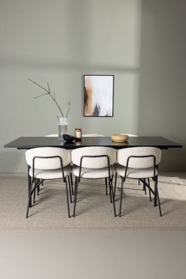 Venture Home Matgrupp Astrid med Stolarna Chico