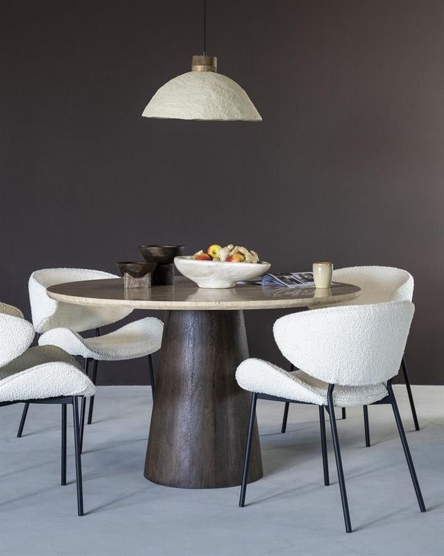 Eleonora Matbord Aikin - 130x77 cm Beige