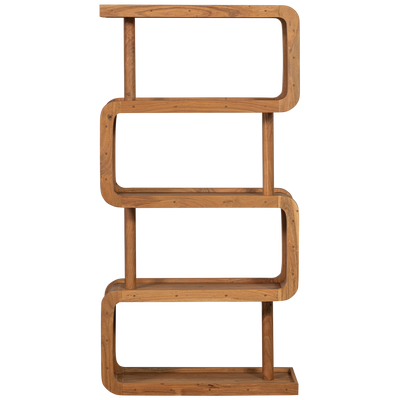 WOOOD Rattle Öppen Hylla i Naturligt Akaciahus