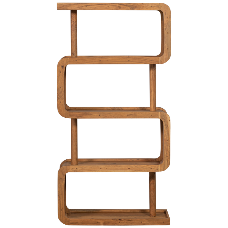 WOOOD Rattle Öppen Hylla i Naturligt Akaciahus