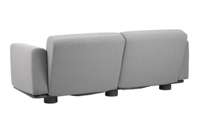 Brafab Bolster soffa Antracit / Teddy Grey