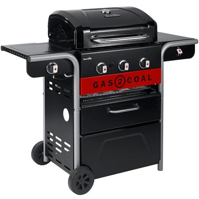 Char-Broil Hybridgrill Gas2Coal 2.0 3+1 Brännare  140925