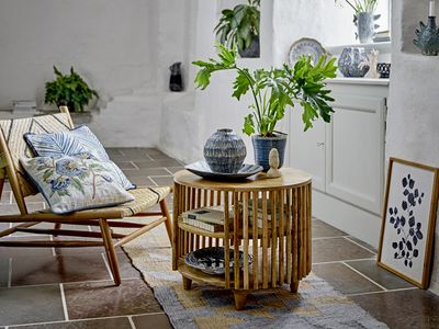 Bloomingville Lennox Fåtölj, Natur, Teak, L70xH75xW78 cm