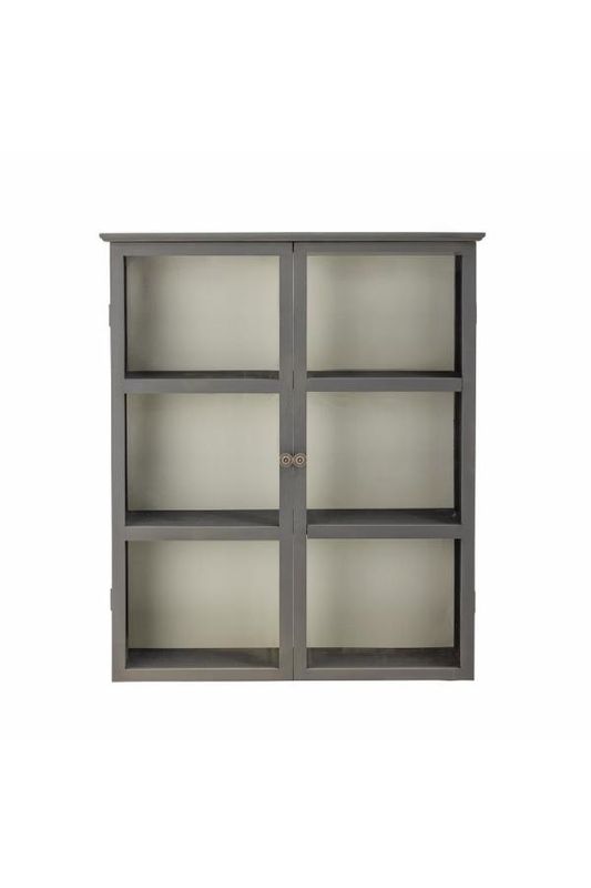 Bloomingville Tone Skåp, Grå, Gran, L85xH100xW25 cm