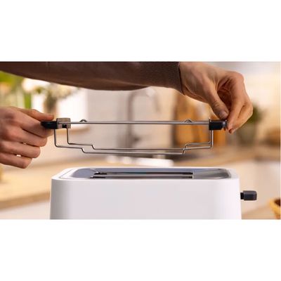 Bosch Brödrost TAT3M121 Vit 950W med Bagels Funktion