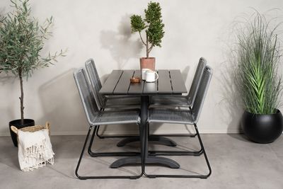 Venture Home Matgrupp Denver med stolarna Lindos