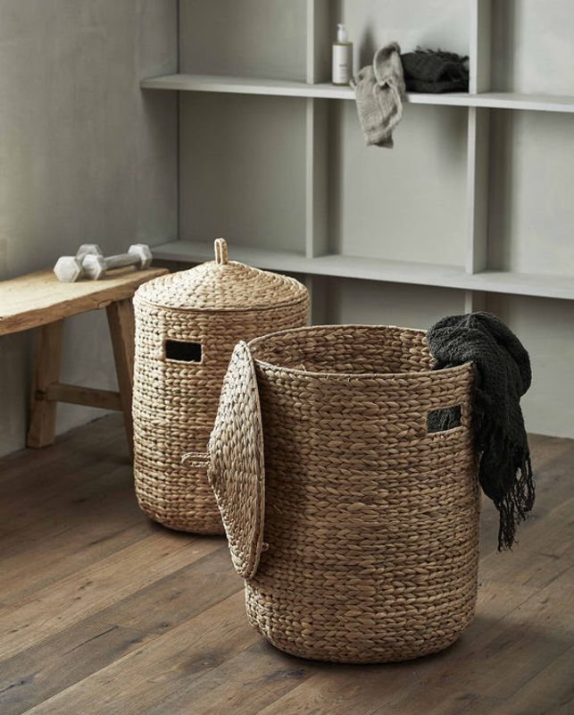 Nordal COSNA Tvättkorg, Set om 2 - Natur