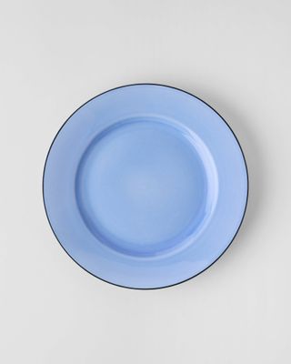 Gustavsberg NATUR Blåbärsblå, Tallrik 22 cm m bräm