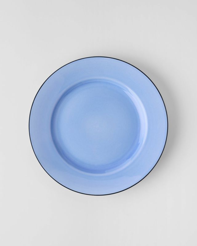 Gustavsberg NATUR Blåbärsblå, Tallrik 22 cm m bräm