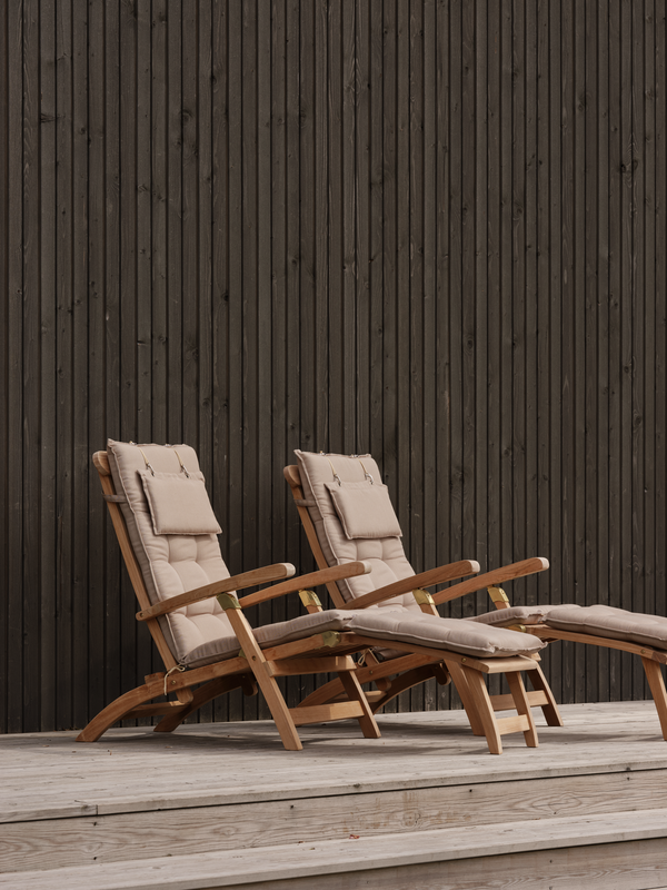 Brafab Jackson Däckstol Natur Teak