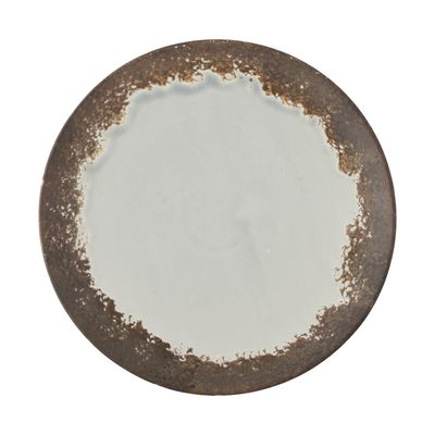 Bloomingville Paula Tallrik, Brun, Stengods - 8-pack