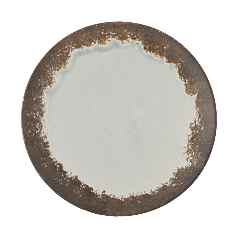 Bloomingville Paula Tallrik, Brun, Stengods - 8-pack