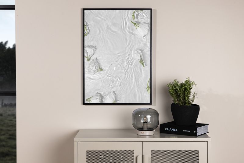 Venture Home White Roses Poster Vit