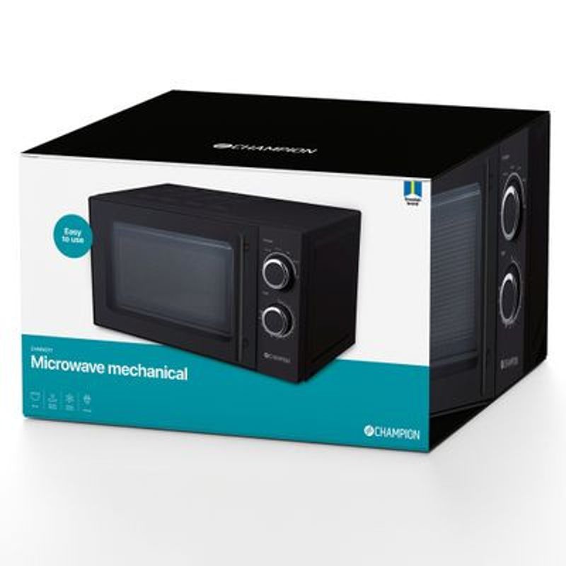Champion Mikrovågsugn 20L 700W MW211 Svart
