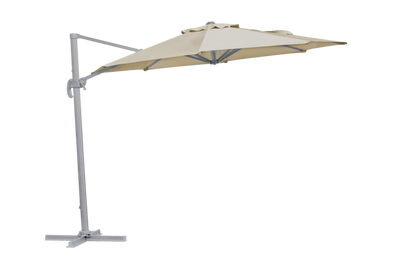 Brafab Linz 300 cm Frihängande Parasoll Light Grey/Khaki