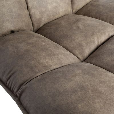 WOOOD Jouke Snurrfåtölj i Läderlook Grön