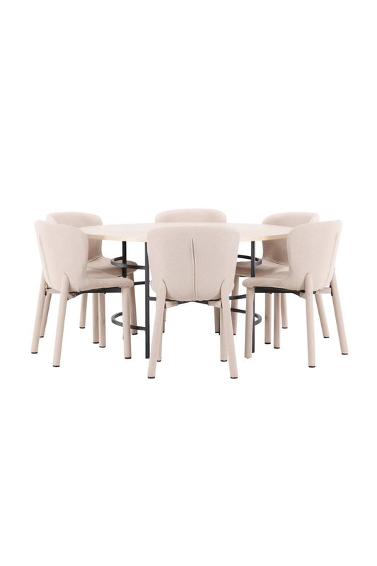 Venture Home Matbord Copenhagen med Astoria Stol