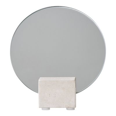House Nordic Bordsspegel i Beige Travertin 18 cm