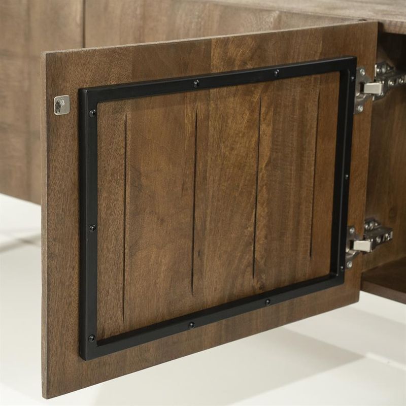 Eleonora TV-bänk Felix 214 cm Brun