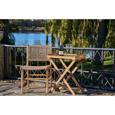 House Nordic Ronda Bricka Bord Teak
