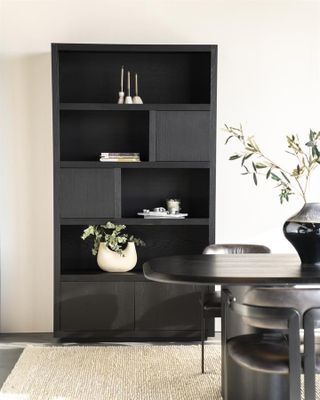 Eleonora Skåp Helsinki 120x220cm - Svart