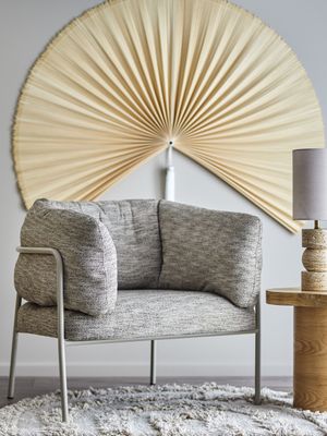Bloomingville Karel Fåtölj, Natur, FSC®100% Plywood, L88xH75xW80 cm