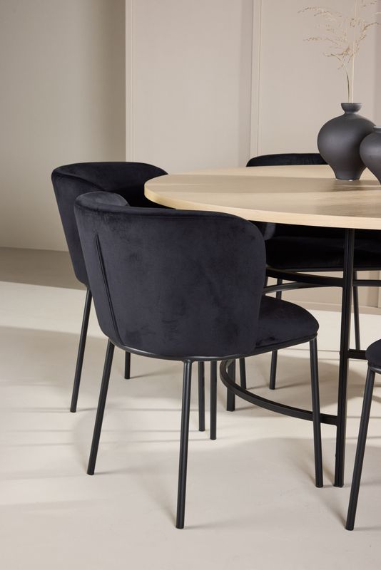 Venture Home Matbord Copenhagen med Edina Stol