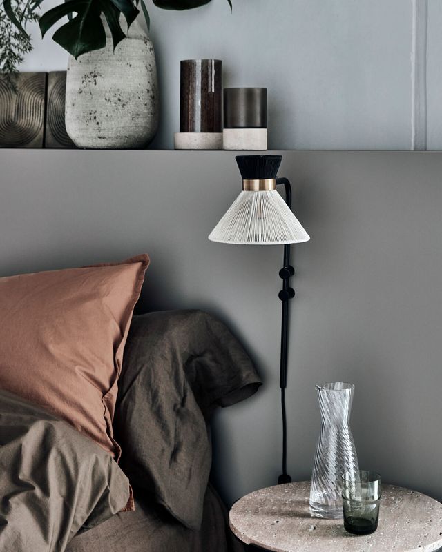 House Doctor Cord Vägglampa Svart