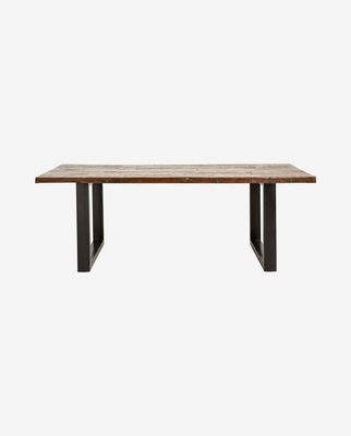 Nordal VINTAGE Järnbord med Träskiva