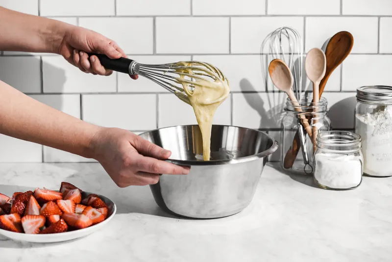 De Buyer degskål platt botten Ø28 cm
