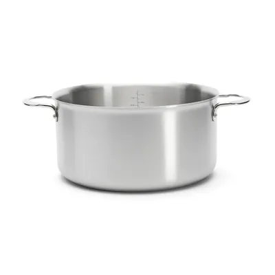 De Buyer Alchimy gryta utan lock rostfritt stål Ø28 cm