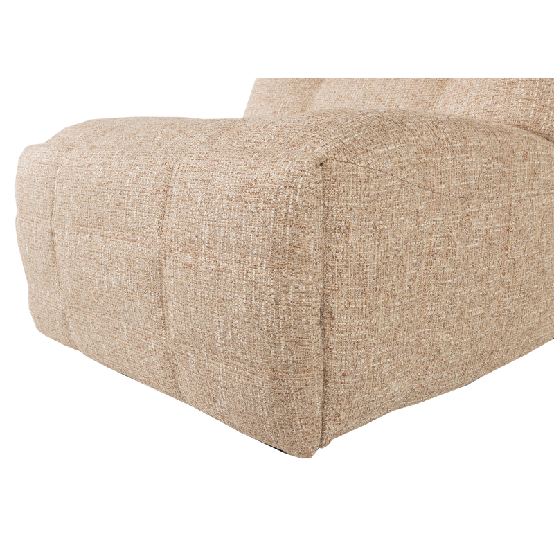 WOOOD Hein elektrisk reclinerfåtölj natur melange