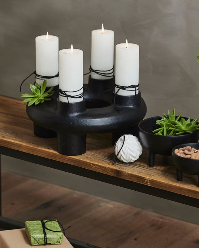 Nordal SENJA Ljusstake för 4 Ljus, Stor