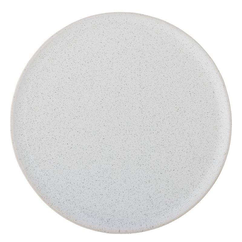 Bloomingville Addison Tallrik, Vit, Stengods - 6-pack