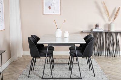 Venture Home Estelle Rektangulär Matgrupp