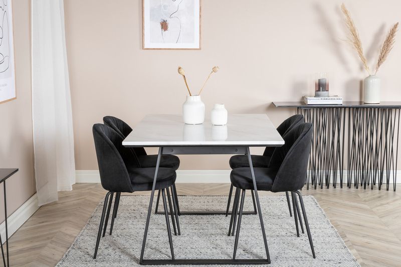 Venture Home Estelle Rektangulär Matgrupp