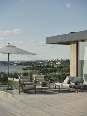 Brafab Lerberget Fåtölj Grön/Ash